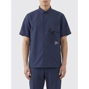 And Wander Shirt Men Blue